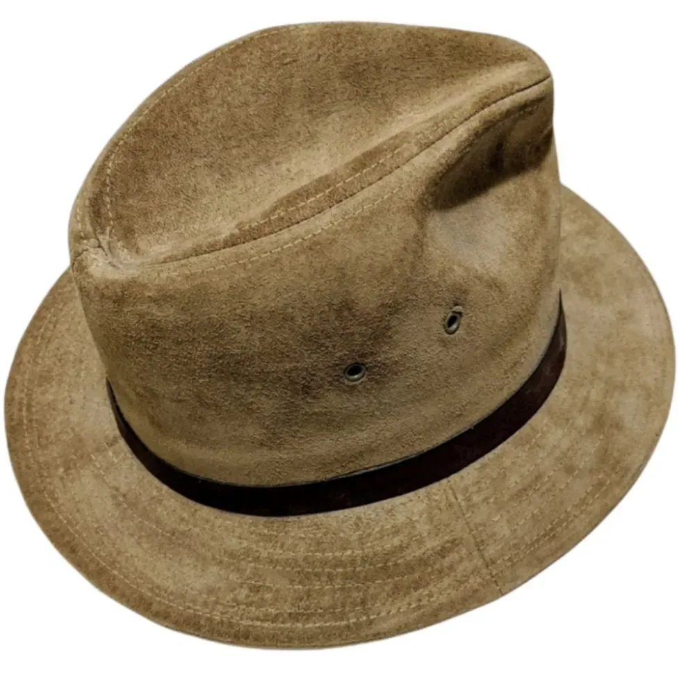 Vintage suede Hat NY Hat & Cap Co NYC
